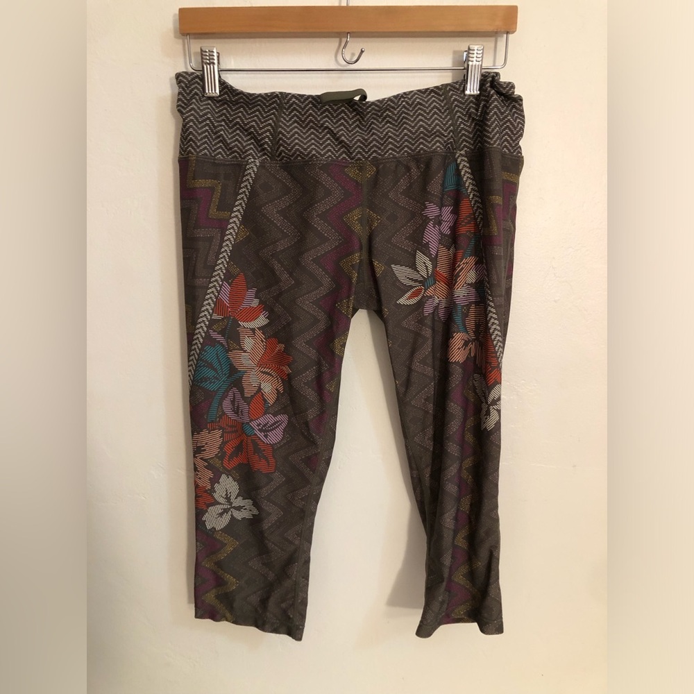 PRANA Leggings Women's Size XL  Rai Swim Tights  Multicolor Drawstring